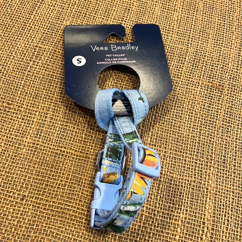 NWT Vera Bradley pet collar